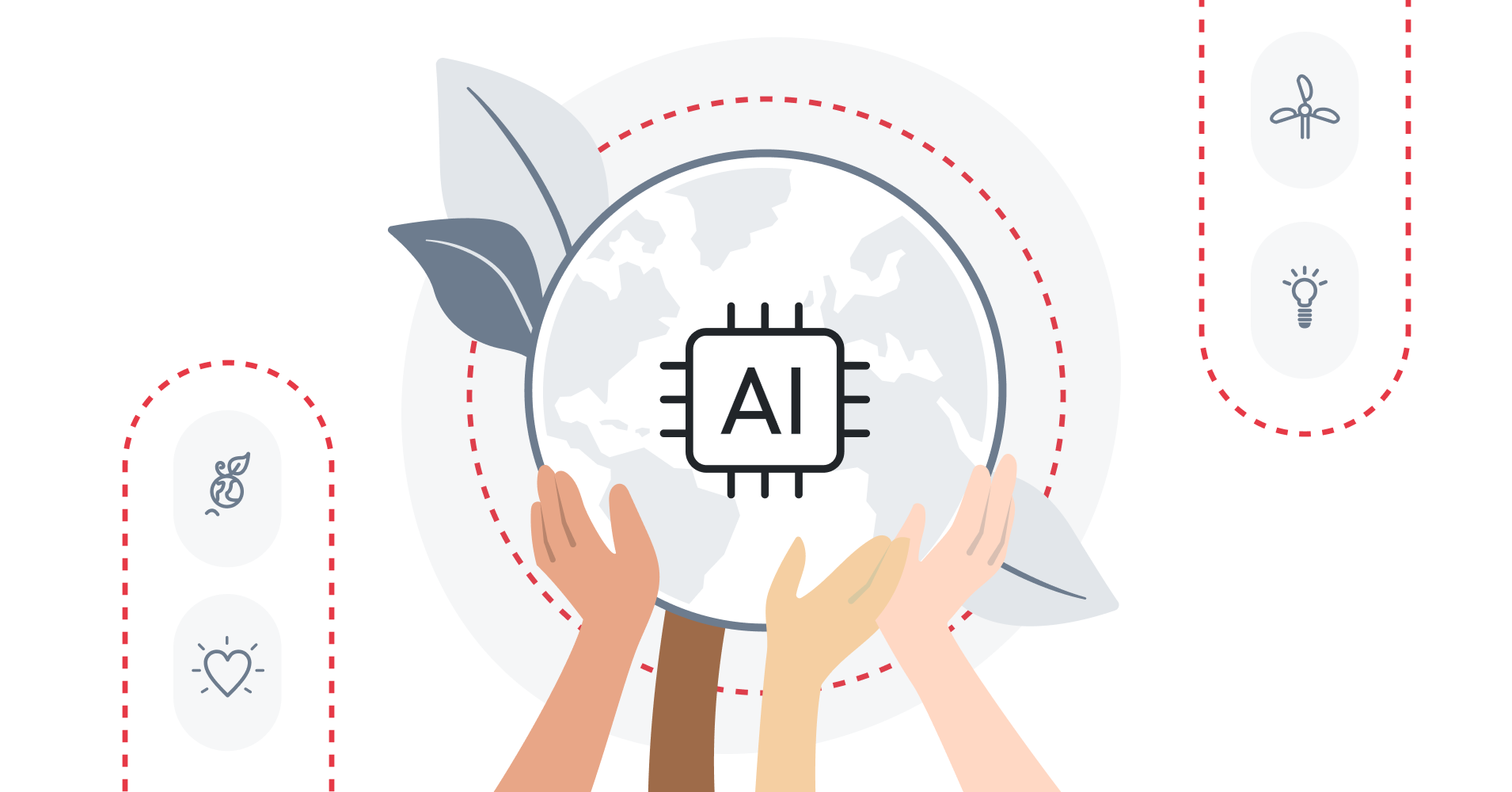 Preview image for the article about AI for social good