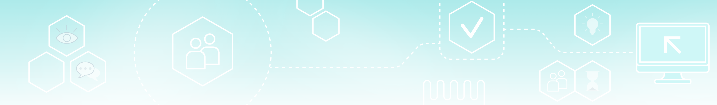 Illustration of staff augmentation process and IT body leasing targeting efficiency, showing icons for teamwork, time management, innovation, and a target symbol on a teal background.