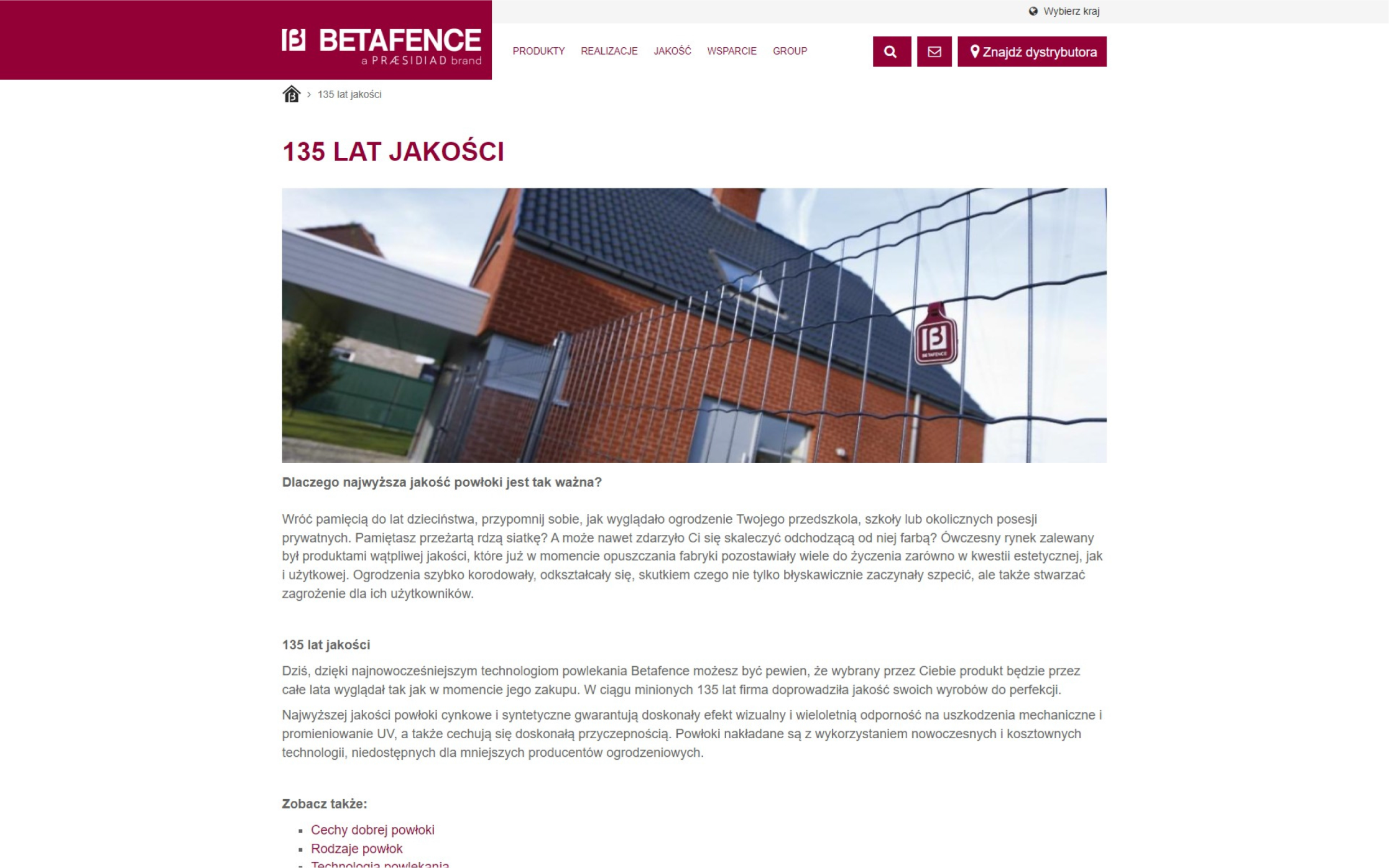 Betafence website