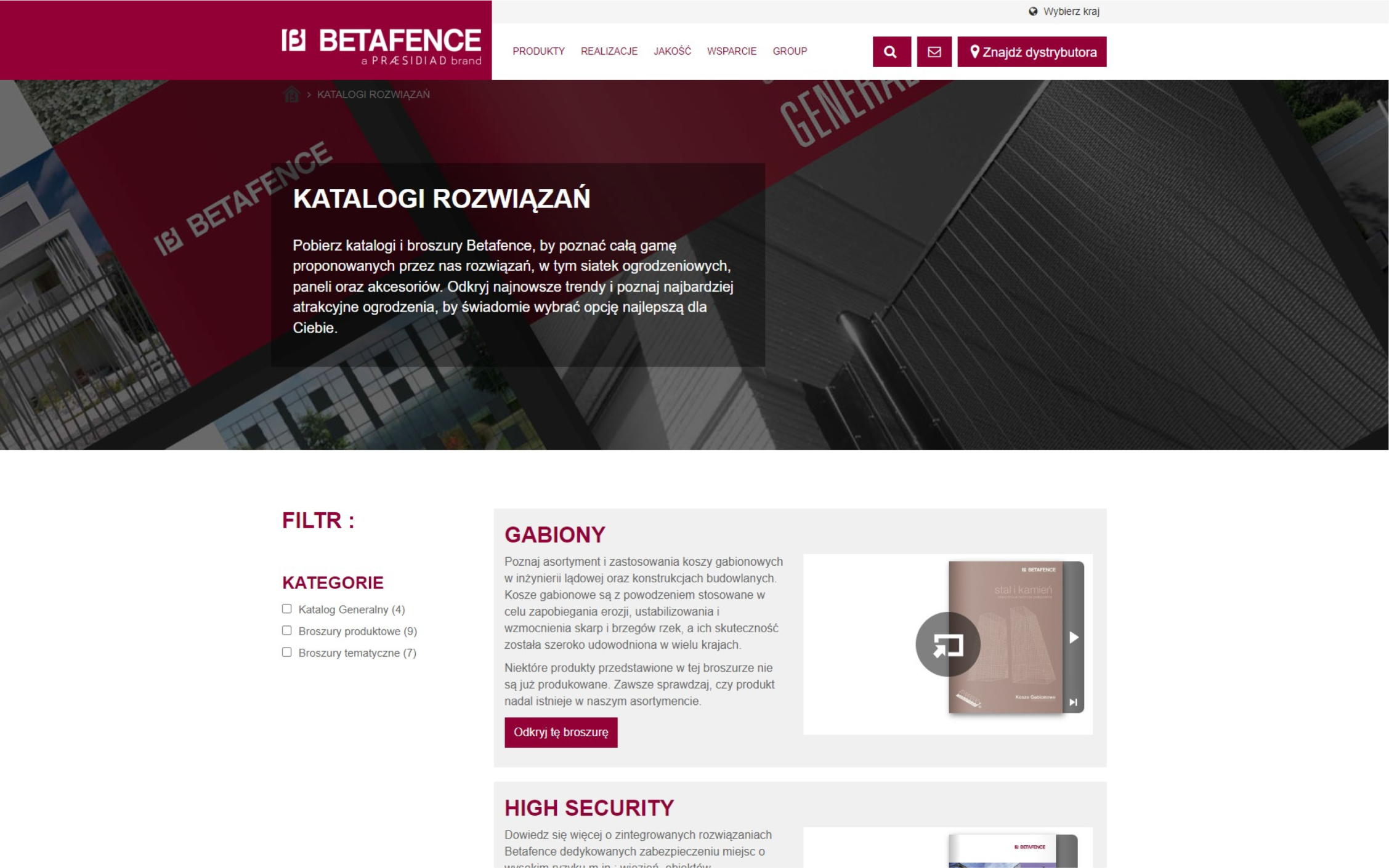 Betafence website