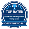 Top rated company award badge